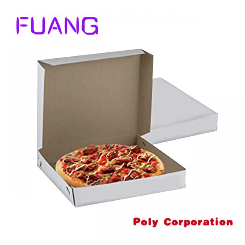 Custom  China High Quality OEM/ODM service Red/White Paper Kraft Packaging Pizza Boxes