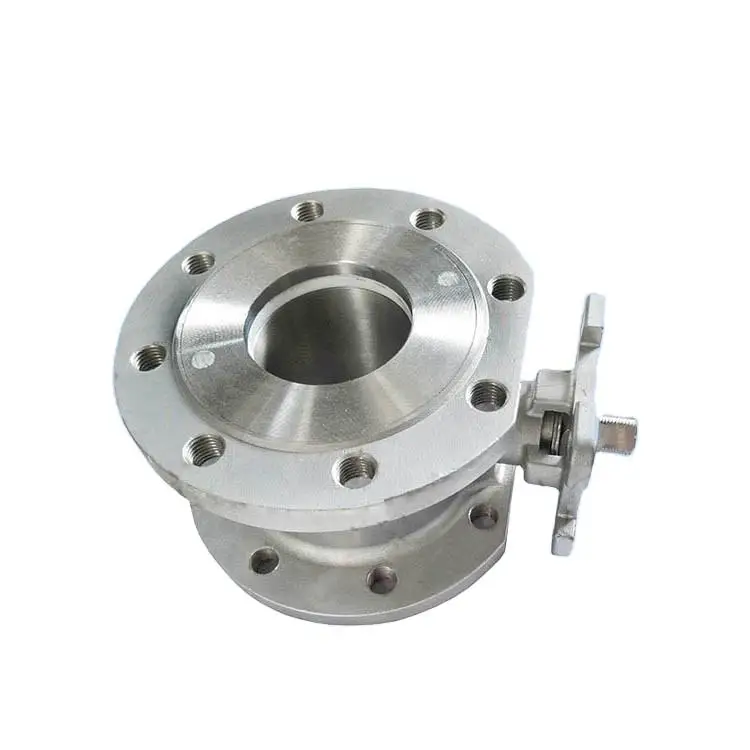 China High Platform DN20 Thin Type Flanged 304SS Stainless Steel Water Gas Flanged ball valve Accessories Ball Valve