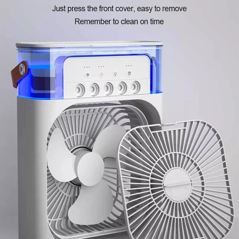 Beutyone Air Cooler Mini fan Water Spray Mist Fan USB Fan Portable Fan Air Conditioner Humidifier air acondicionado portatil