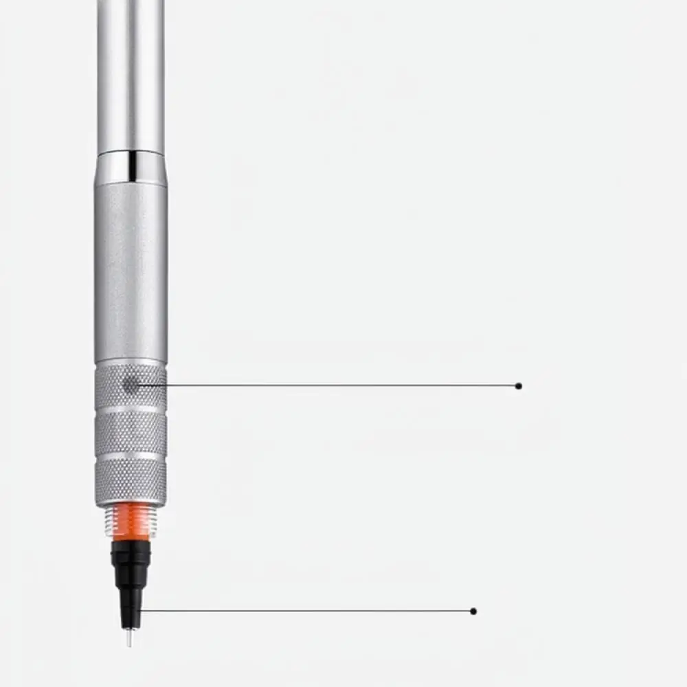 Automatic Rotating Pencil For Uni Mitsubishi Kuru Toga 0 5mm Lead Mechanical Drafting Writing Tool Metal Grip Office Stationery