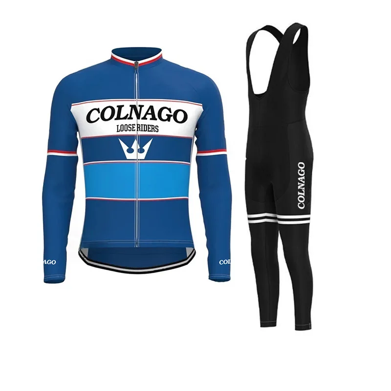 Colnago ركوب الدراجات جيرسي رجل دراجة بأكمام طويلة جيرسي الصيف طويلة الأكمام البلوز دراجة سباق موحدة