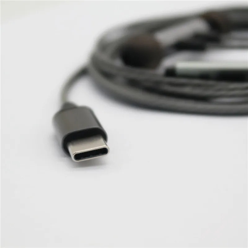 TYPE-C MMCX interface audio cable for Shure SE215 SE535 UE900 headphone upgrate cable high quality HiFi upgrate cable