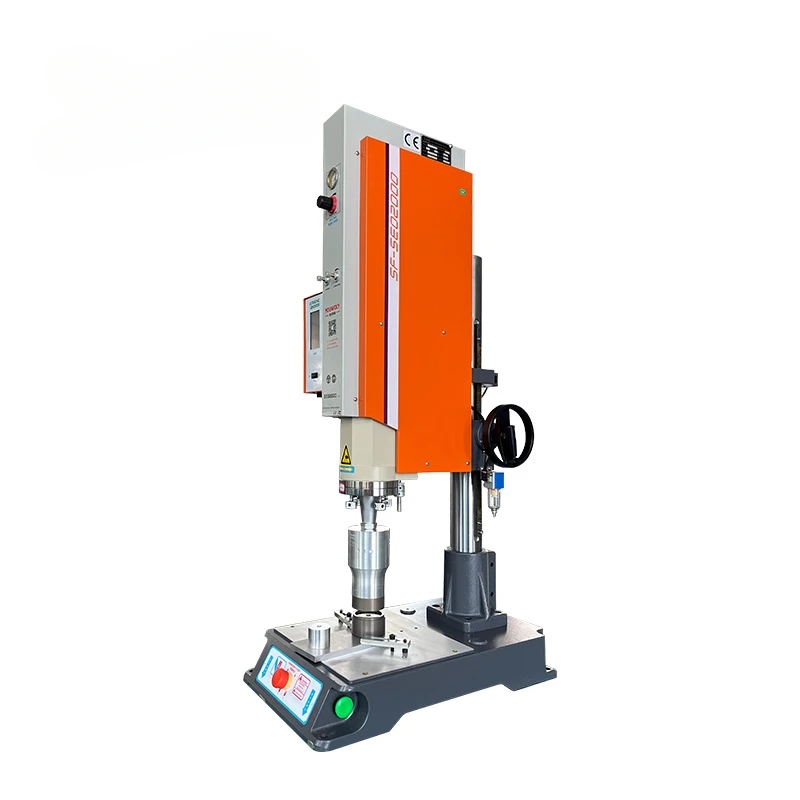 Automatic Digital Frequency Ultrasonic Plastic Welding Machine for Flexible Lids Welding of Paint Bucket