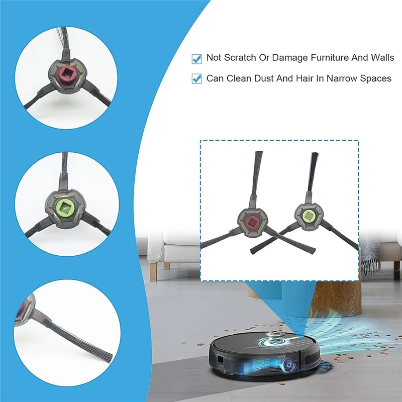 

A35R для Airrobo P30 P20, аксессуары для роботов-пылесосов, основная боковая щетка, запасные части для швабры
