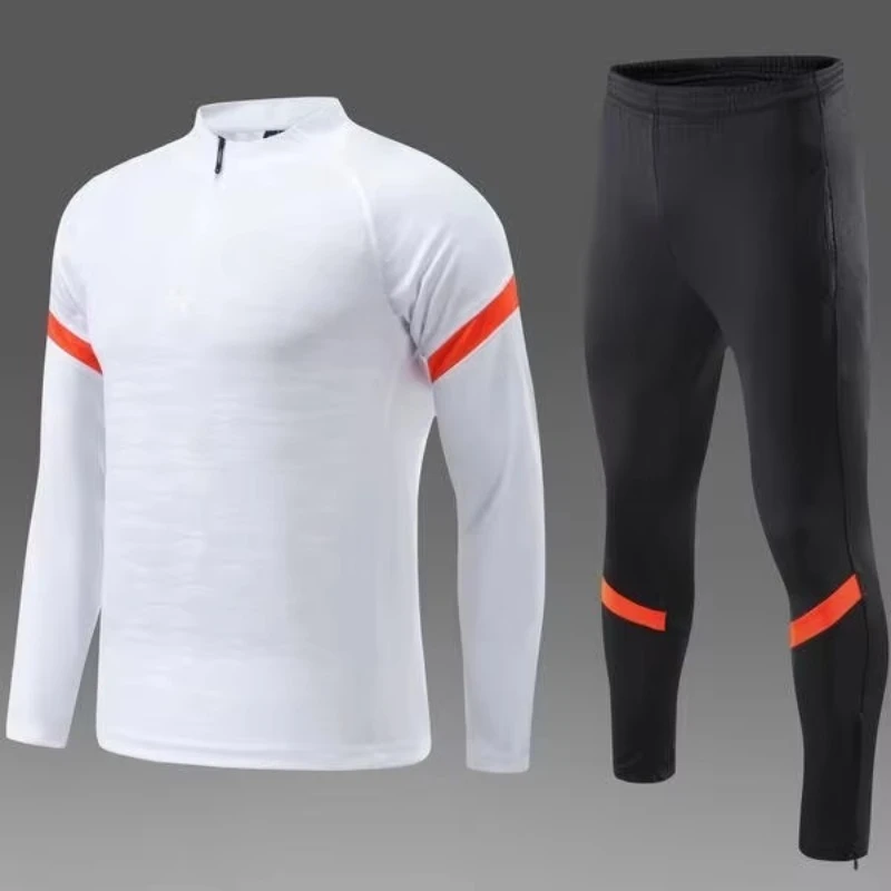 

Premium Football Sports Football Suit Men's Breathable Retro Football Jacket Set