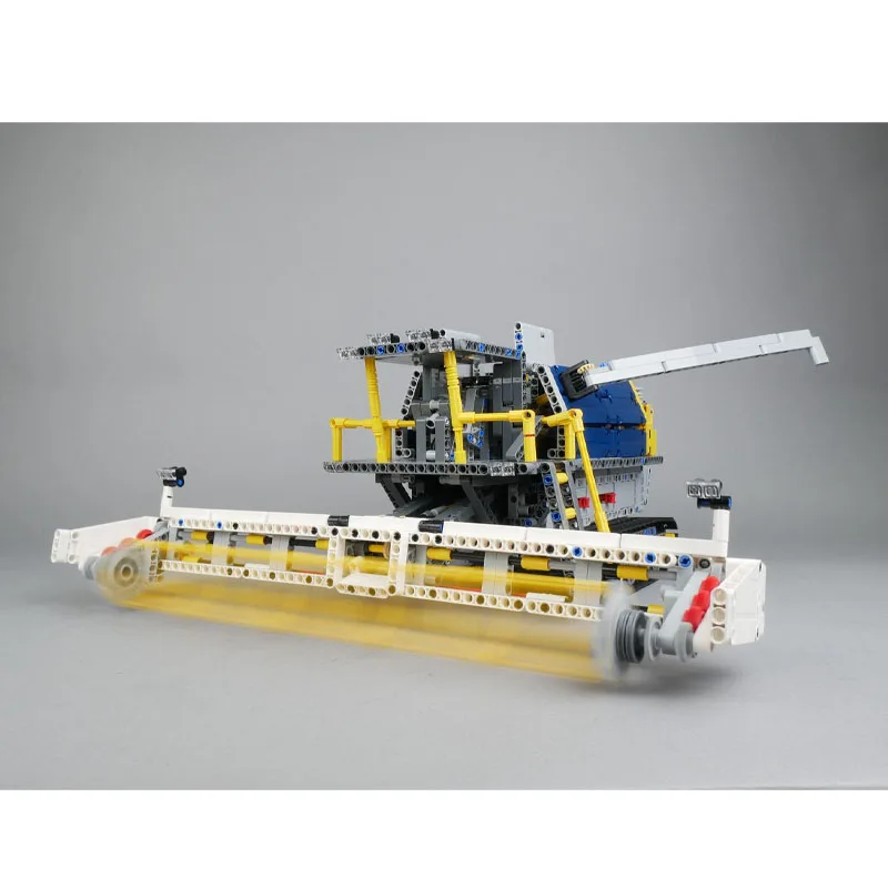 MOC-24287 シティ農業コンバインハーベスター ビルディングブロックモデル、3,929パーツ、男の子や子供向けのクリエイティブな誕生日おもちゃギフト