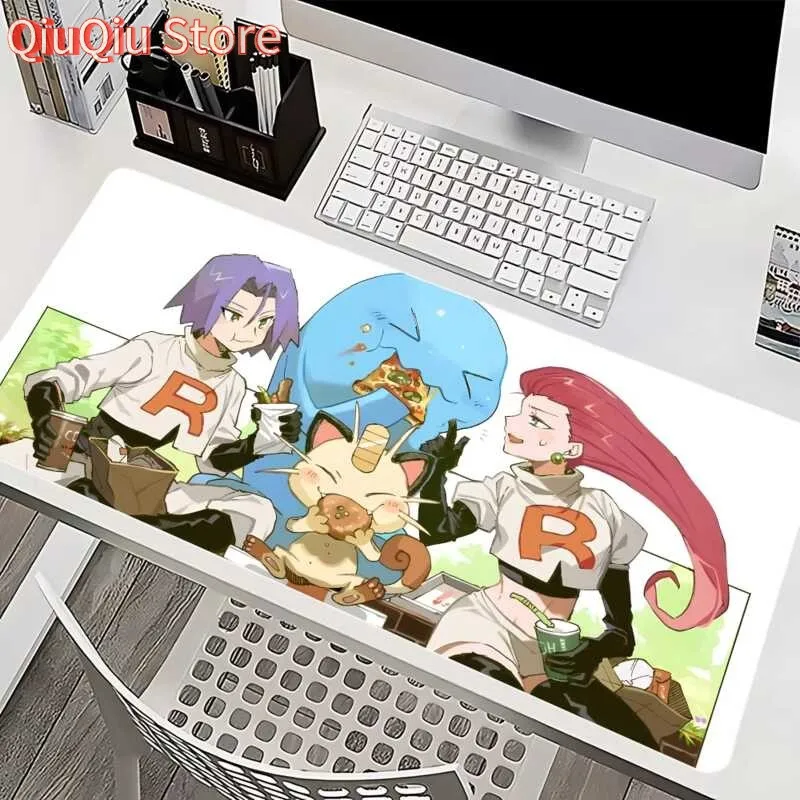 Alfombrilla de ratón P-Pokemon-G-Gengar, alfombrilla para ratón, accesorios de oficina, alfombrilla de escritorio, alfombrilla para teclado, alfombrillas para Juegos de Pc, alfombra grande Xxl