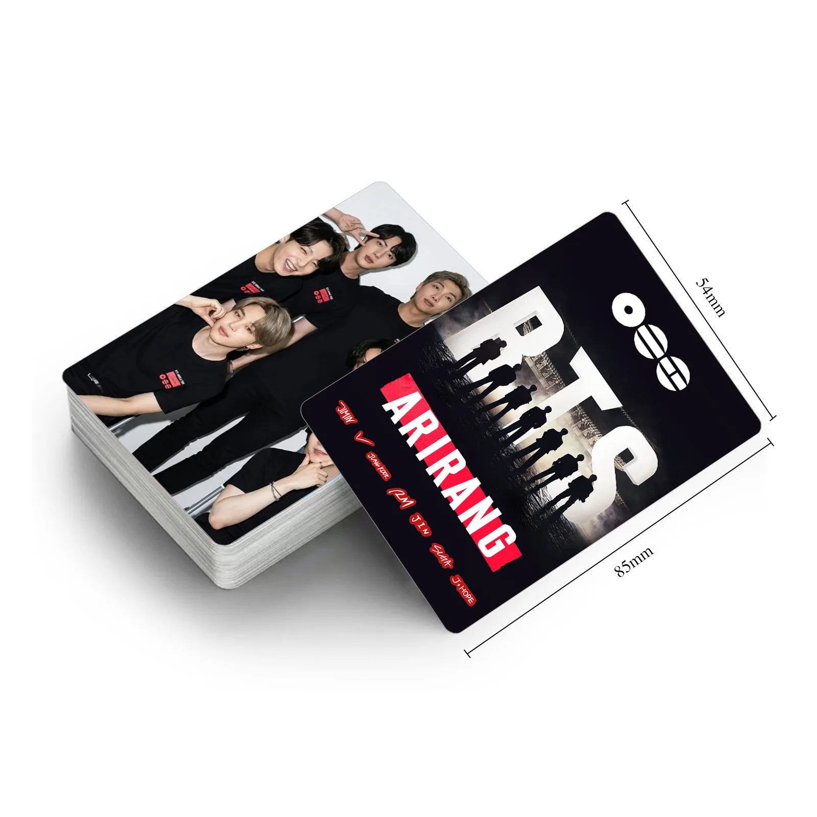 30Pcs BTS Double Sided Laser Lomo Cards KPOP BTS HD Photocard Fans Collection Idol Photo Gift - view 4