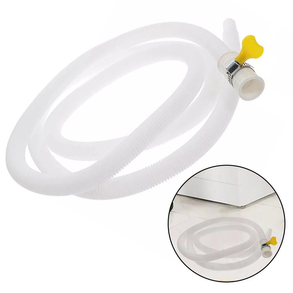 Conector De Mangueira De Dreno De Aço Inoxidável AC, Substituição De Ar Condicionado Em Casa, ABS e Aço, Solução Conveniente