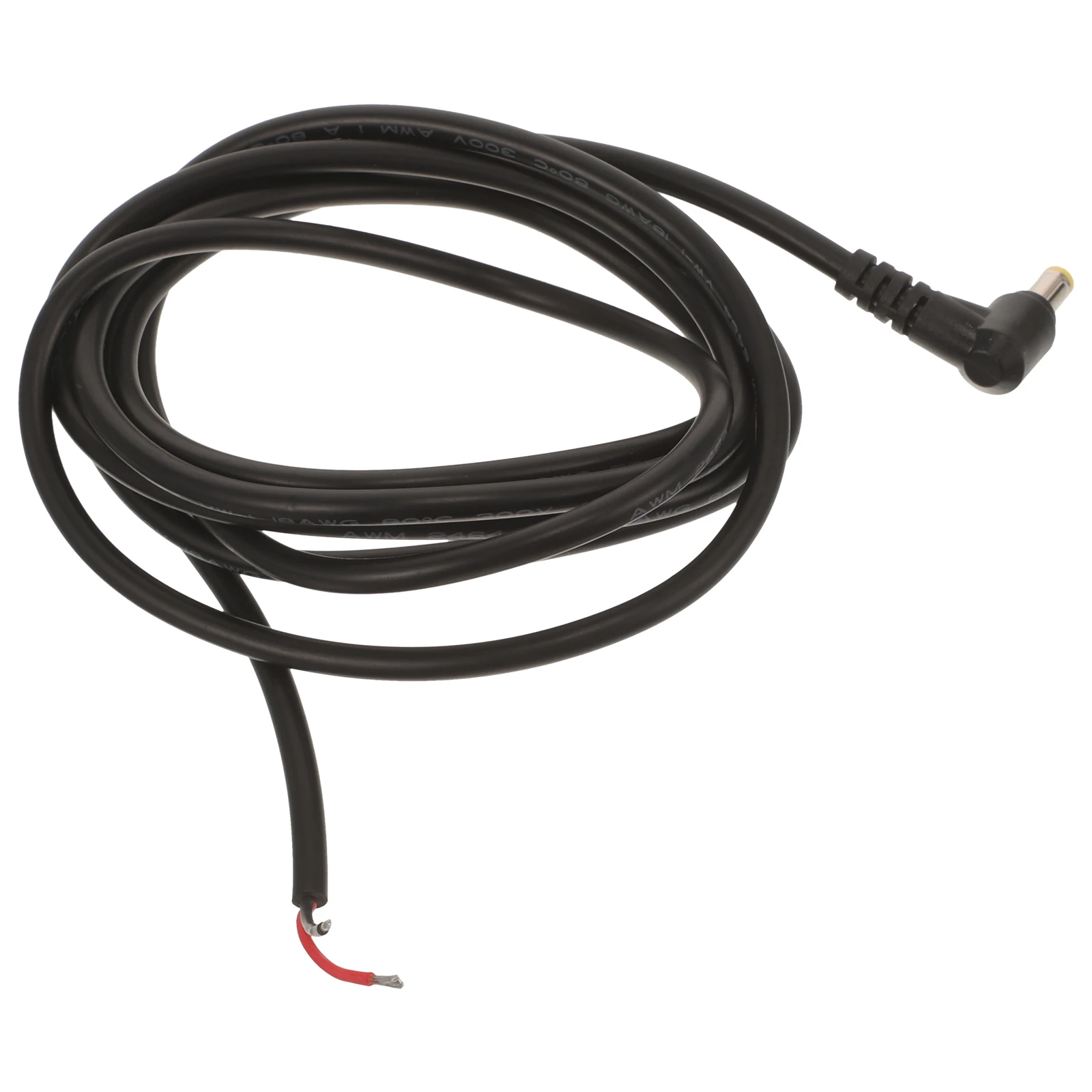 

DC Power 0.75mm² Large Current Bent Dc Power Male Plug Jack To Bare Wire Open End Pigtail Head Male Plug Jack Bare Wire TVs