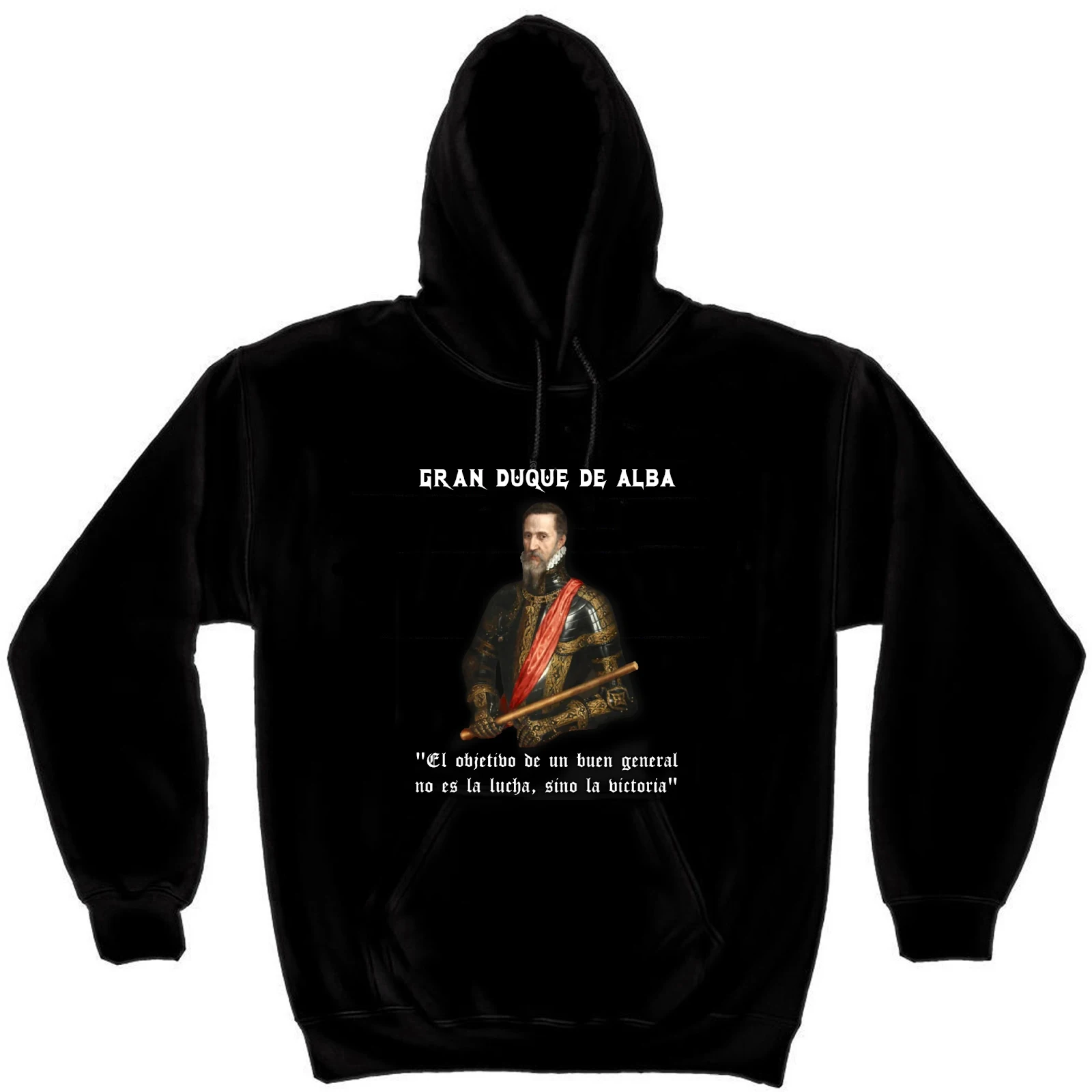 

Испанский генеральный и штатник, пуловер с капюшоном Duke of Alba, новые удобные повседневные мужские толстовки из 100% хлопка, уличная одежда