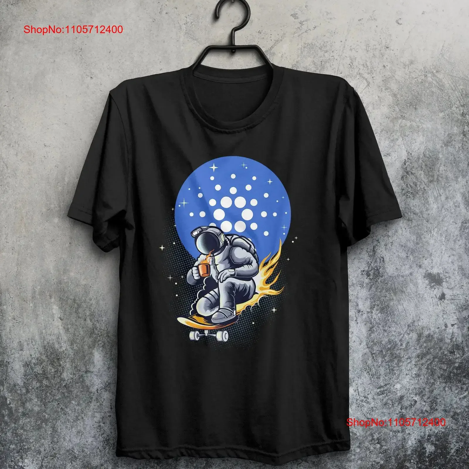 Cardano Crypto T Shirt Coin ADA Token vintage Washed fashion Versatile Casual graphic streetwear Unisex Soft Comfortable