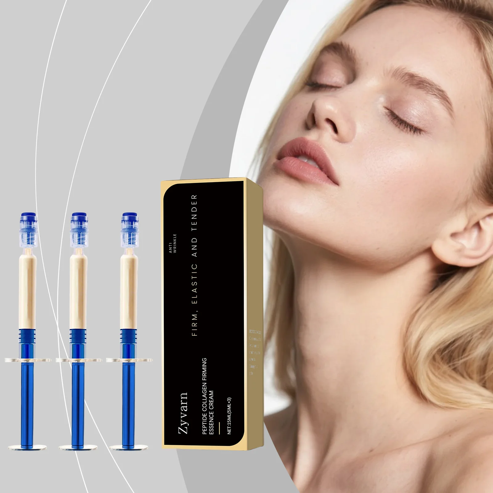 Crema tierna de colágeno antiarrugas que mejora la flacidez reafirmante nutrición suavizante suavemente hidratante reparación cuidado de la piel Facial