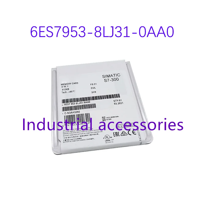 New original 6ES7953-8LJ31-0AA0 S7-300 memory card MMC card 512KB spot
