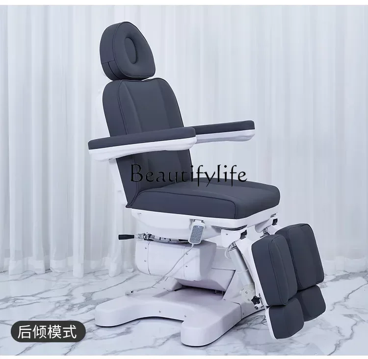 Electric Multifunctional Facial Bed Recliner Can Split Leg Elevated Bed