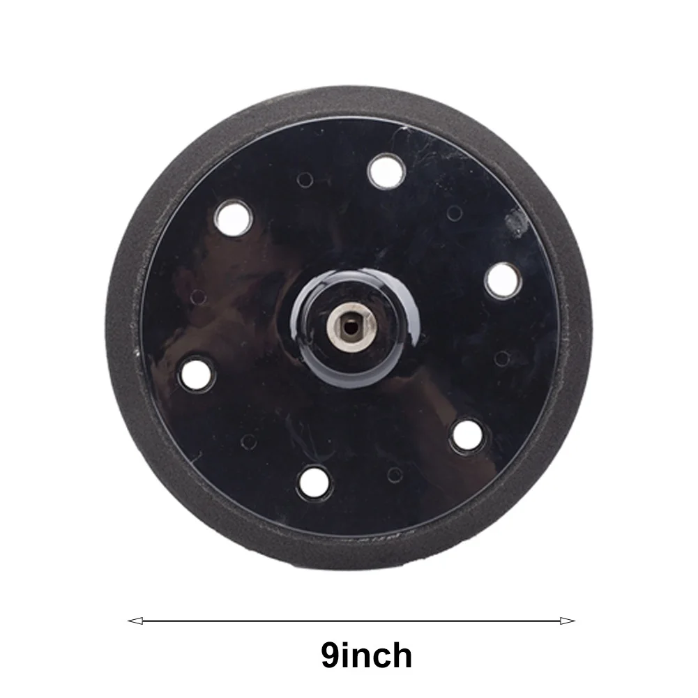 6-otworowa 9 cali 230 mm szlifierka do płyt gipsowo-kartonowych z hakiem i pętelką z gwintem 6 mm Szlifowanie Płyta polerska Materiały ścierne Tarcze szlifierskie