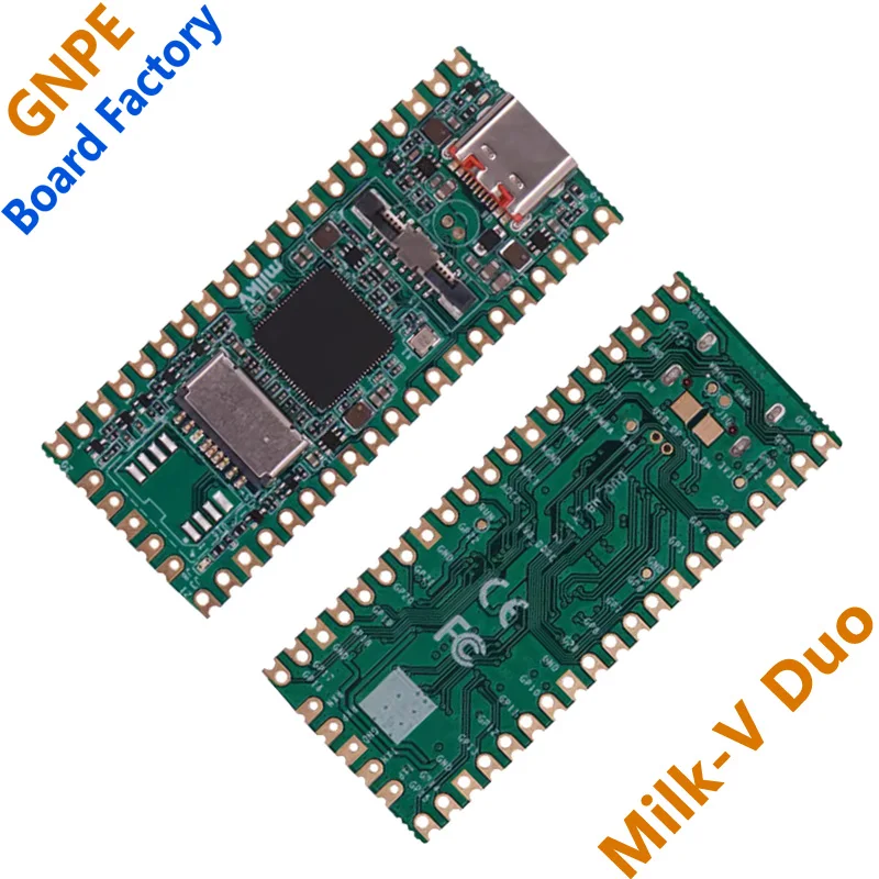 لوحة تطوير RISC-V Milk-V Duo مع ثنائي النواة 1G CV1800B تدعم Linux كبديل لـ Raspberry Pi PICO