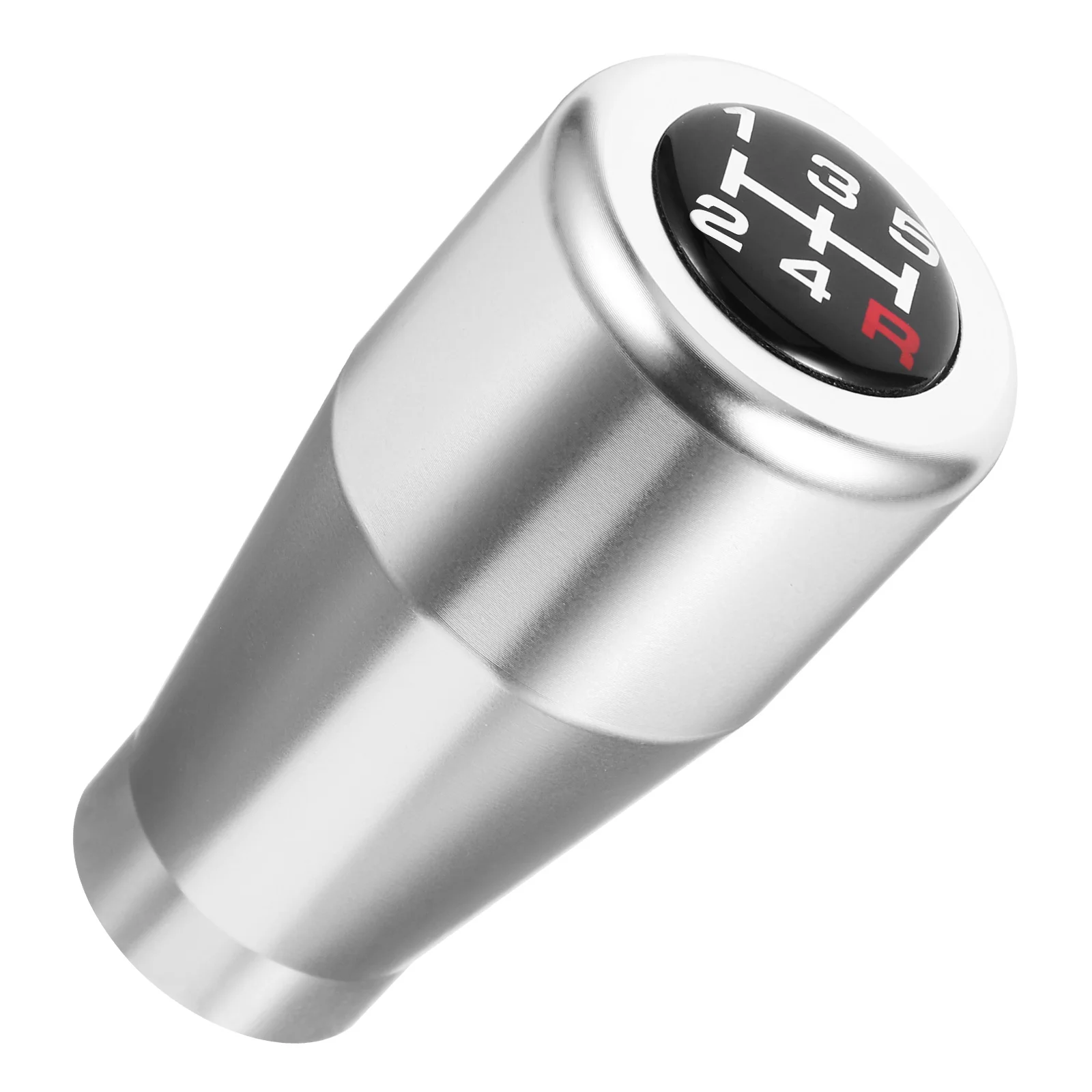 

Black Car Gear Shift Knob Manual 5 Speed Aluminum Alloy Stick H Universal Practical Easy Installation Durability