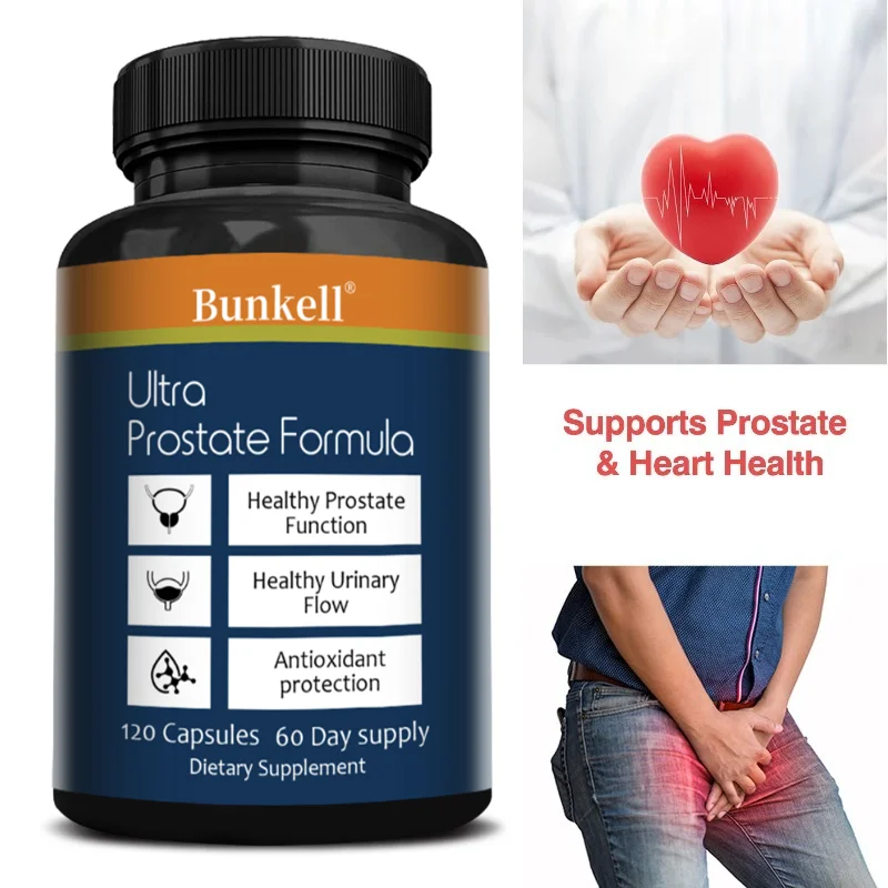 

Prostate Support Capsules, Lycopene Extract, Black Pepper, Antioxidant, Support Men’s Prostate, Heart, Vision & Immune Wellness