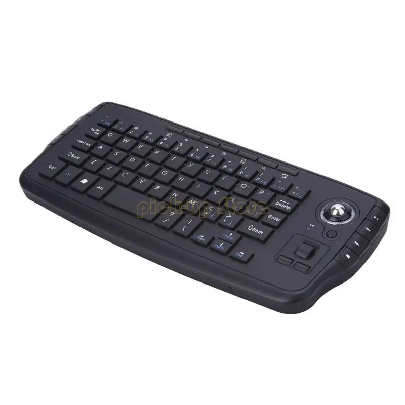 Teclado sem fio 2.4G e mouse trackball 2 1 com retroiluminação para economia para escritório e entretenimento doméstico alto