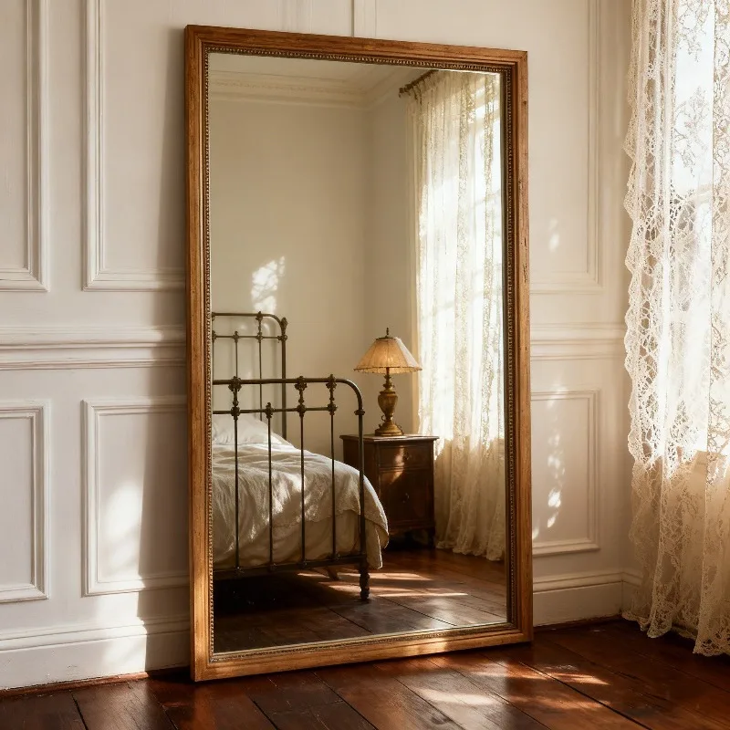 Items Modern Mirror Moving Full Body Standing Girls Men Long Luxury Bedroom Bathroom Mirror Funky Espelhos Home Decorations