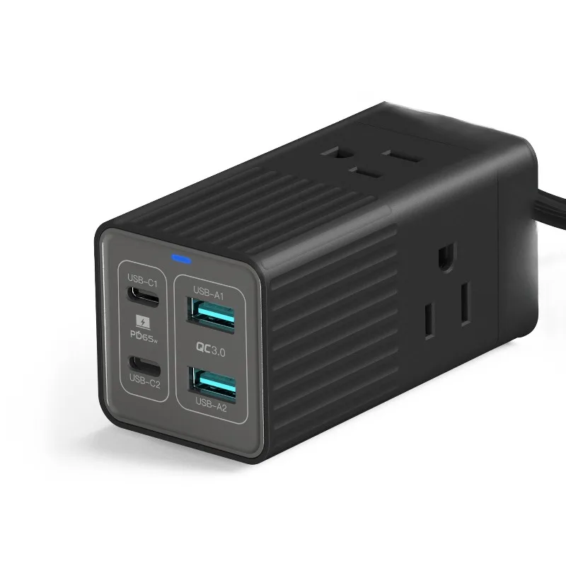 Multifunctional desktop plug-in, super fast charging, cross-border high-power charger, mobile phone charging head