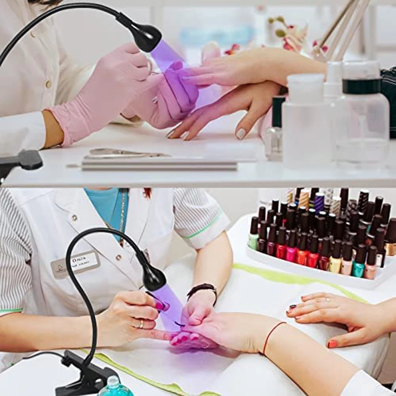 20S Sneldrogere Nagellampen Draagbare Nagellamp Led Nageldroger Met Clip Professioneel UV-Licht Voor Gel Lak Nagels Manicure Gereedschap