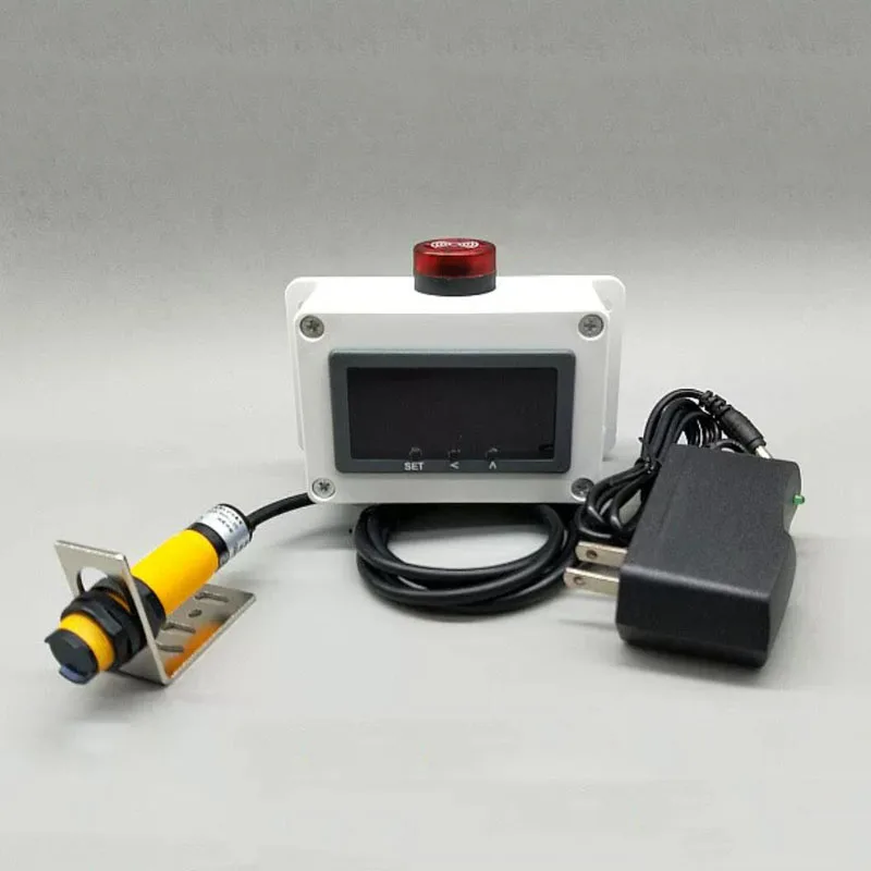 Automatic Infrared Counter Digital Display 5-Digit LED for Conveyor Belt Production Line Parts Counting