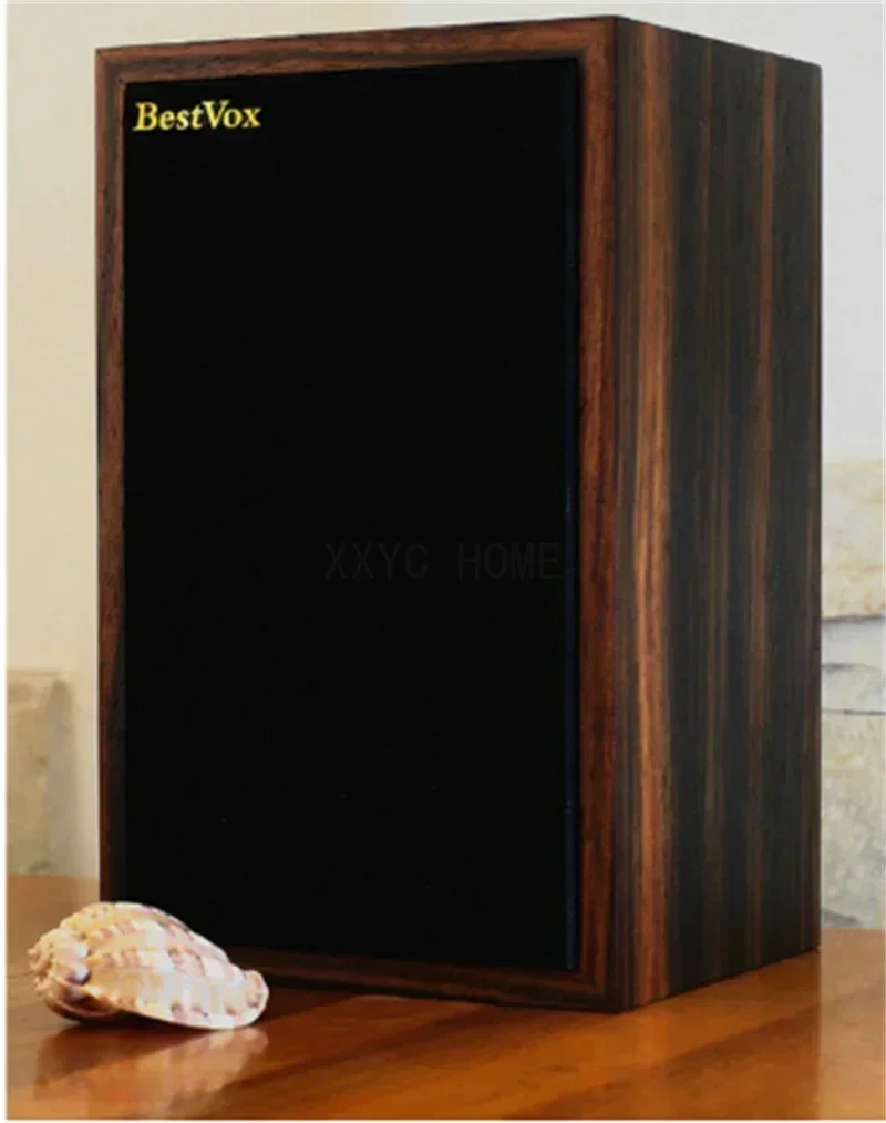 For BestVox LS3/5A Monitor Bookshelf HIFI Speakers 83dB Passive Classic 11 Ohms Version Plywood Speaker Box 15 Ohms LS3/5A