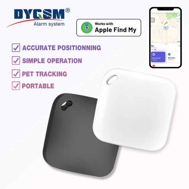 Inteligentny lokalizator GPS współpracuje z Apple Znajdź moją aplikację Pet Kids Luggage Key Tracking Global Accurate Positioning Bluetooth Tag Tracker