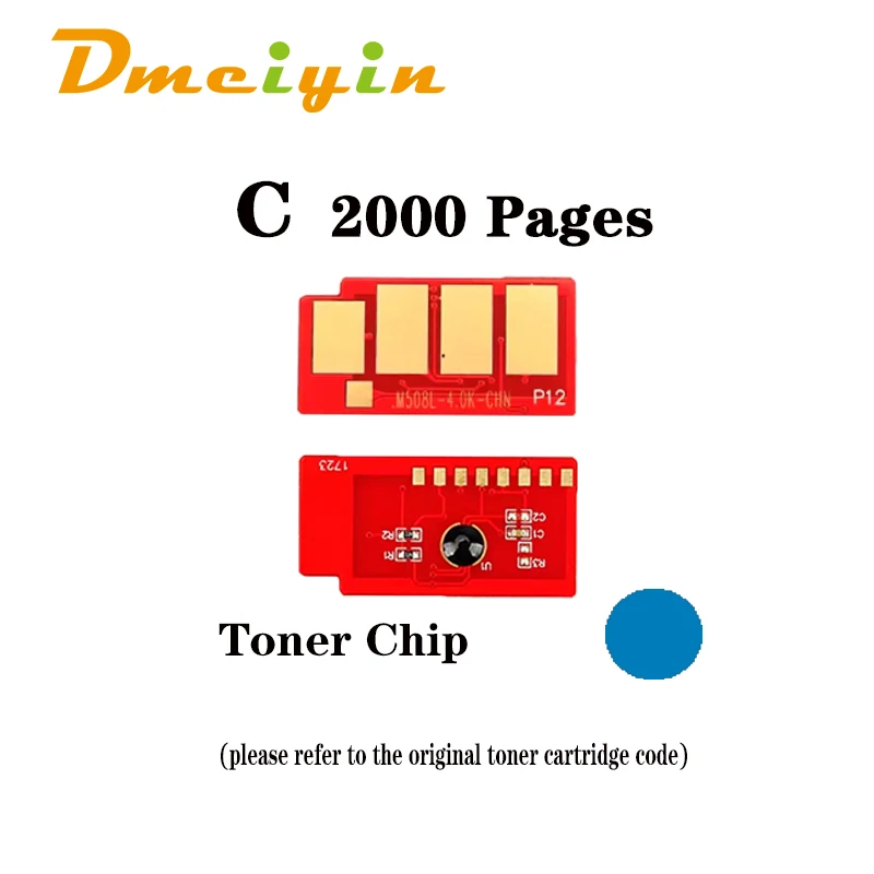 رقاقة حبر CLT-508S KCMY ملونة 2.5K/2K لأجهزة سامسونج CLP-620/670/CLX-6250/6220