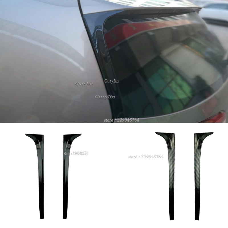 

For VW Golf 7 Rline 2014-2018 ABS Car Rear Window Side Spoiler Glossy Black Plastic Accessories