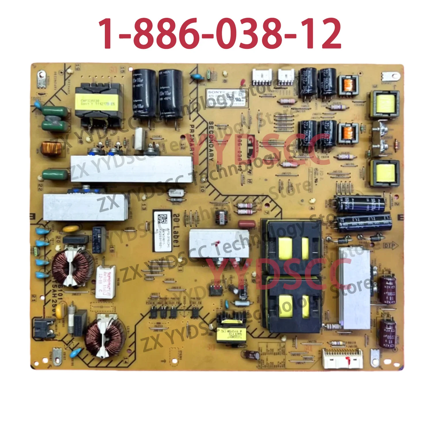 

1-886-038-12 Оригинальная плата питания телевизора KDL-55HX750 1-886-038-12 APS-316(CH)