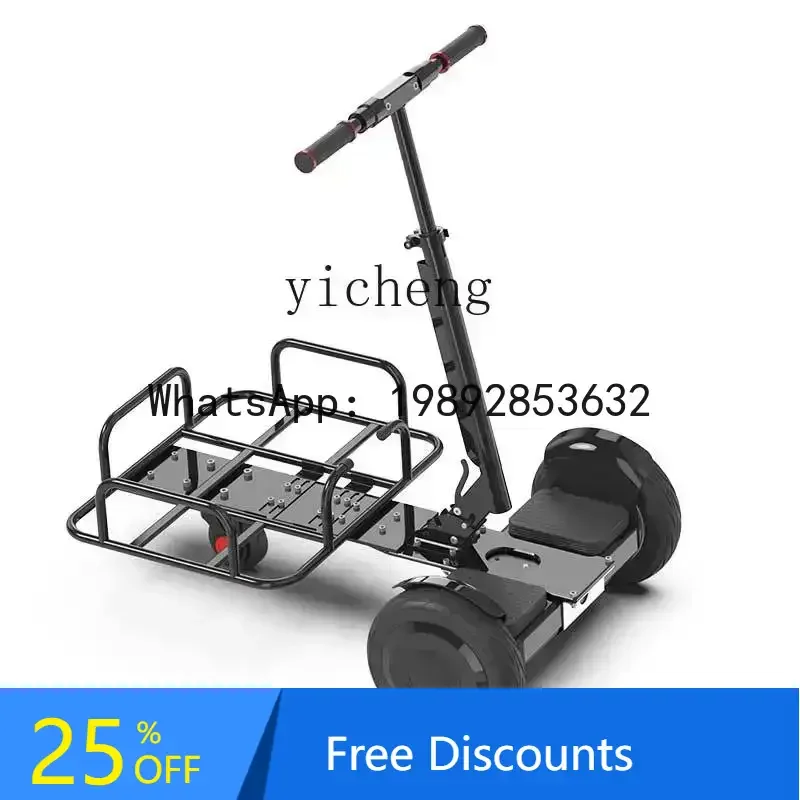 

A1 small moving tricycle stall trolley light food delivery scooter foldable pole stall car