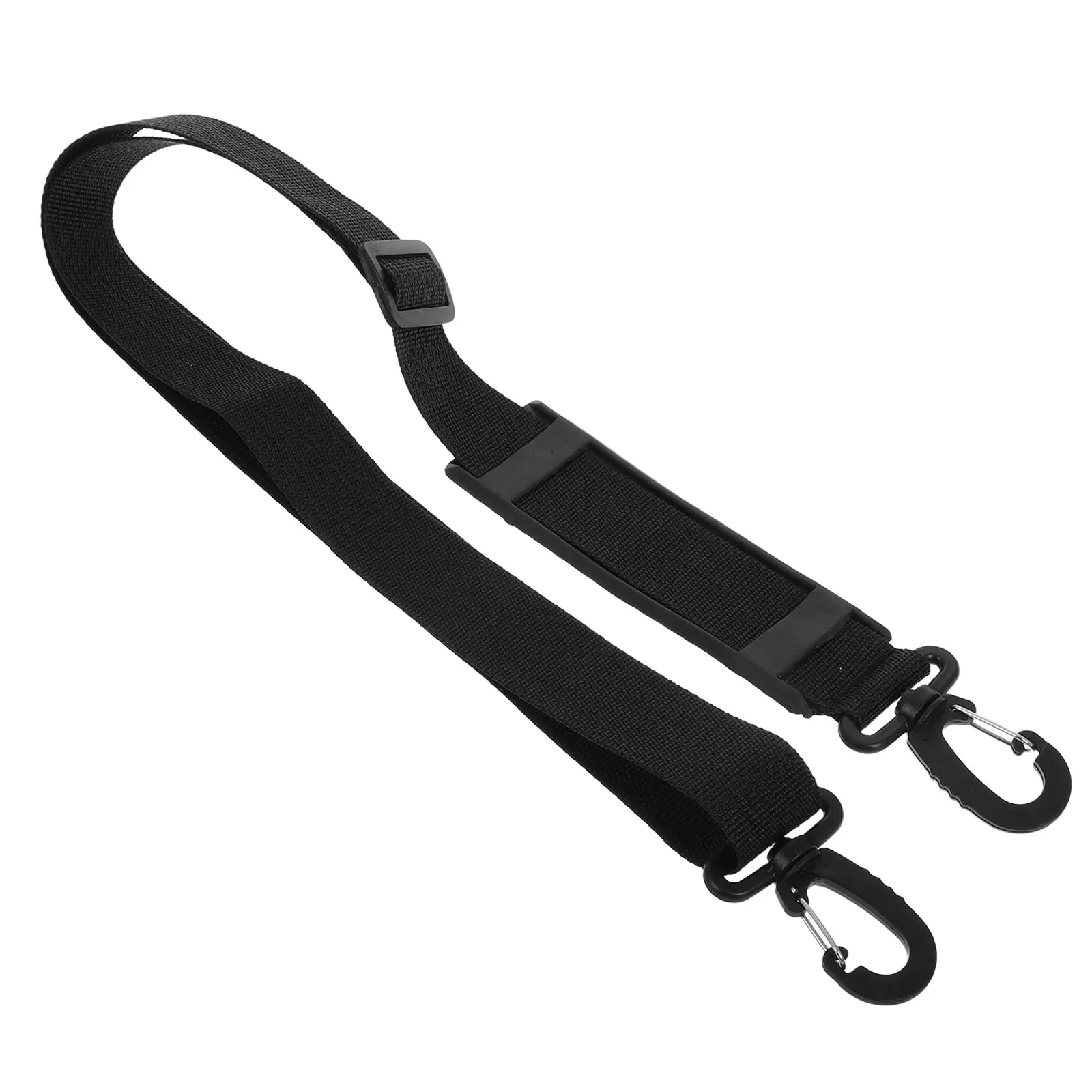 

Adjustable Shoulder Strap 3cm Wide Camera Laptop Bag Crossbody Purse Replacement Straps Black Nylon Travel Accessories