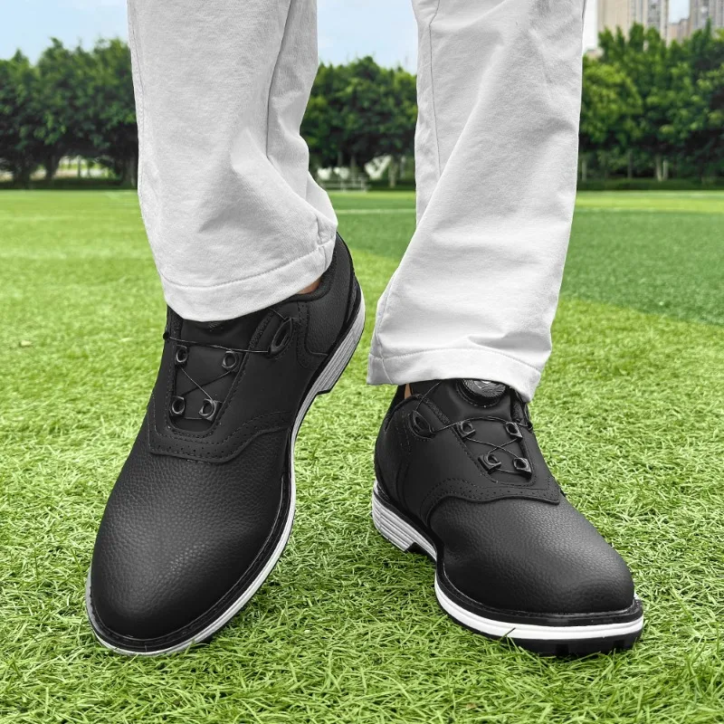 Good Quality Designer Sneaker for Man Breathable Wearable Golf Sneakers Mens Anti-Slippery Outdoor Sports Men Shoes