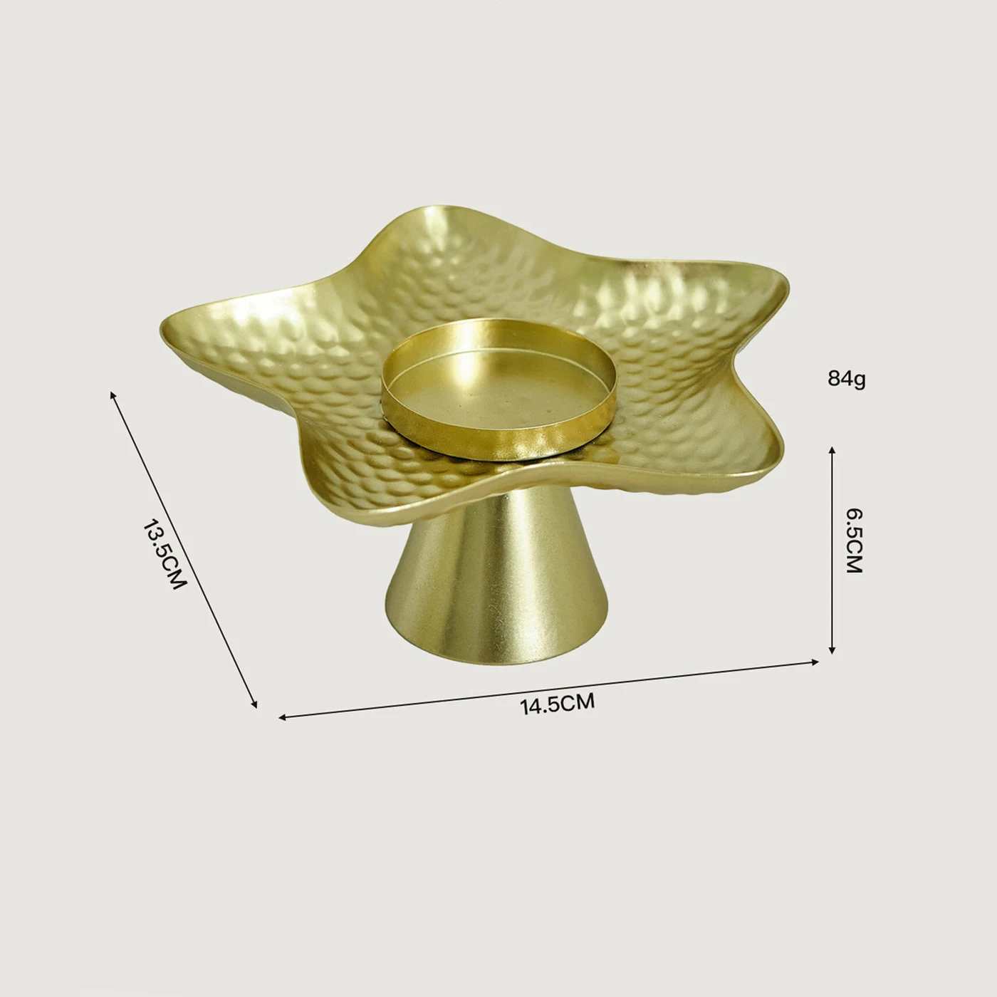 Nordic Star Candle Tray Holder 6
