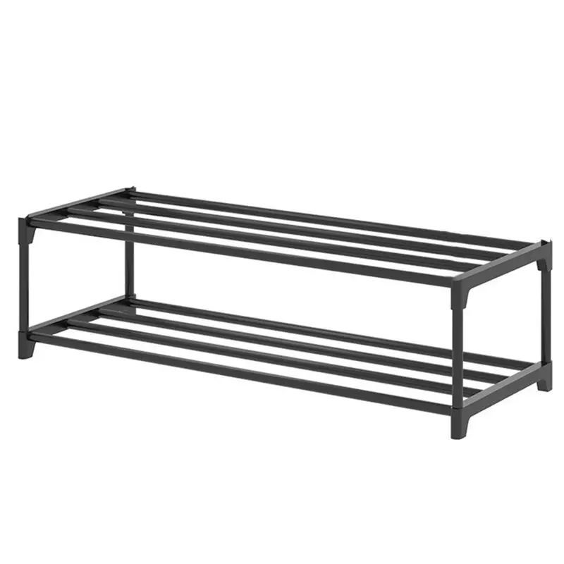 

【CHRISTMAS 】Sturdy Metal Shoe Rack-Under The Bed Organizer-Front Door Design For Small Living Space Storage