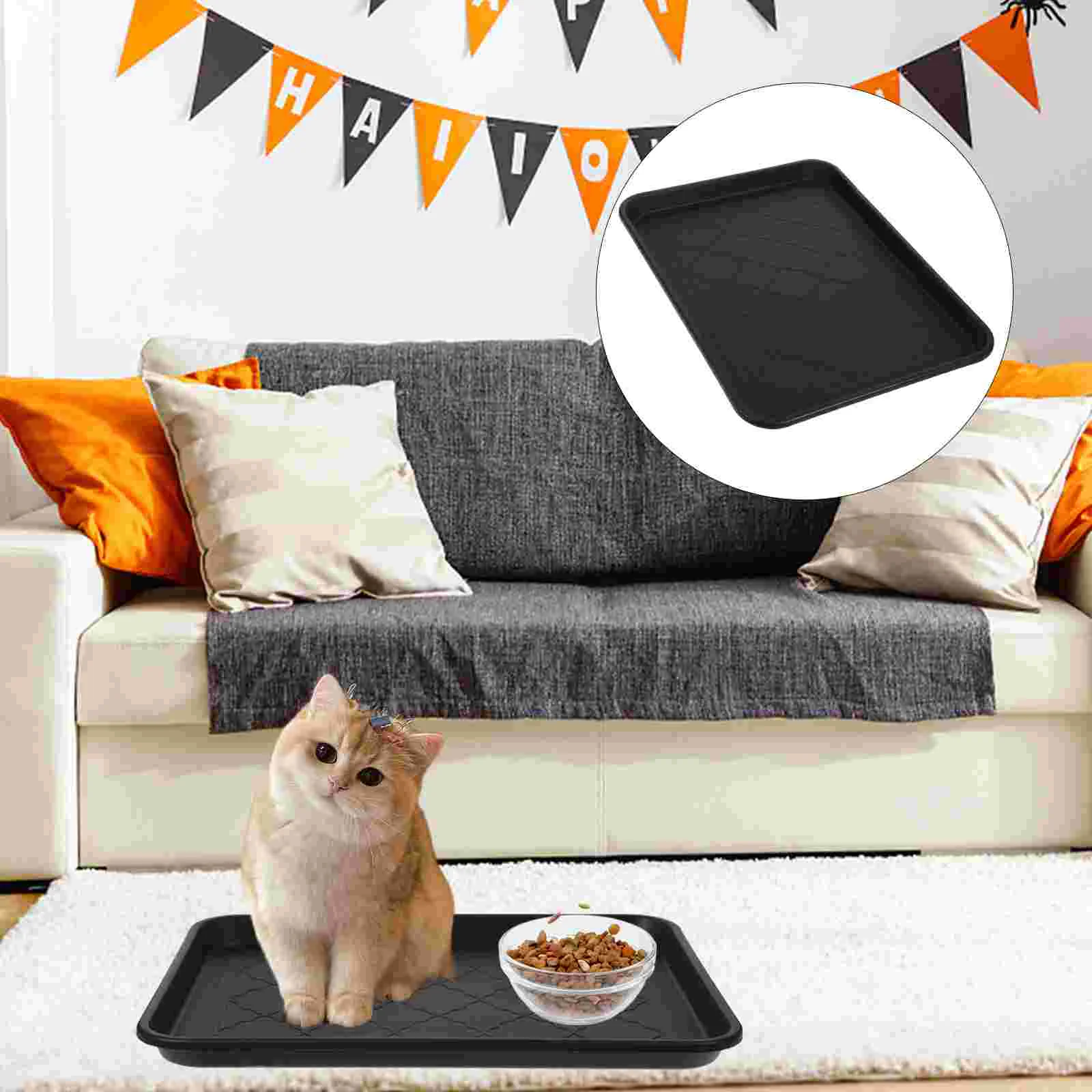 

Plastic Storage Plate Versatile Storage Tray Wear-resistant Plastic Tray Shoes Boot Tray boot mat tray