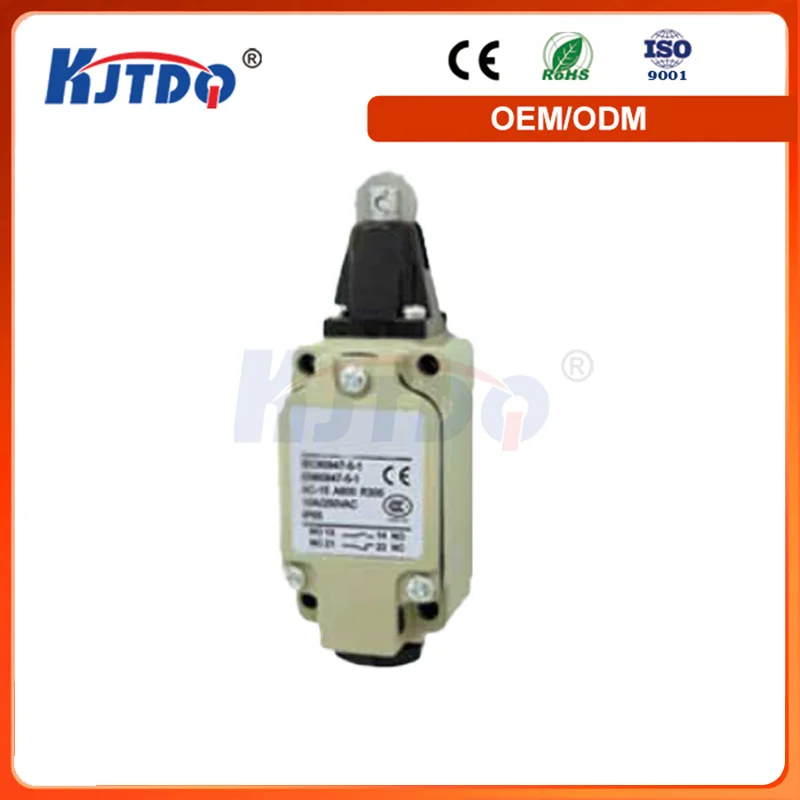 

KB-5102 High Performance IP67 Miniature NO NC 10A 250VAC Zinc Double Circuit Type Limit Switch
