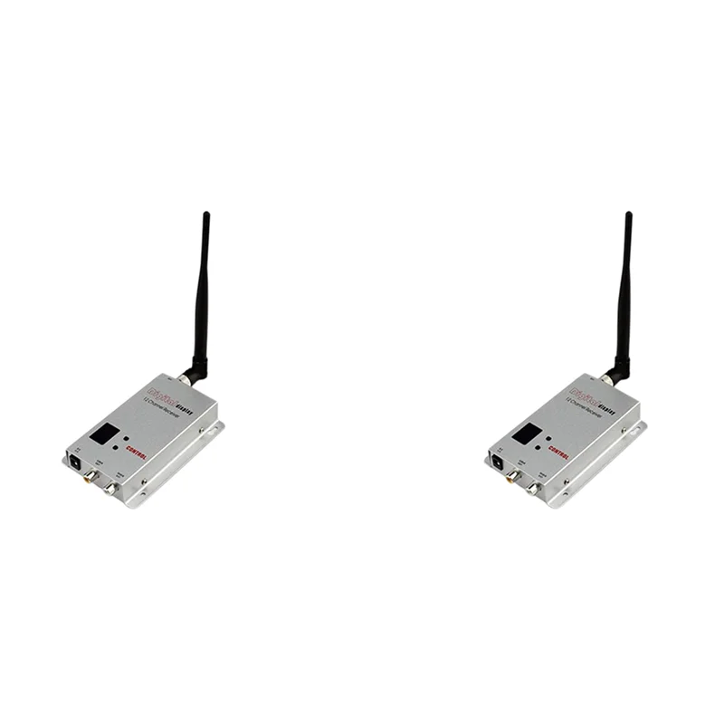 FULL-2X FPV 1.2Ghz 1.2G 8CH 1500Mw لاسلكي AV المرسل التلفزيون الصوت والفيديو جهاز ريسيفر استقبال وإرسال كومبو ل QAV250 250 FPV RC(B)