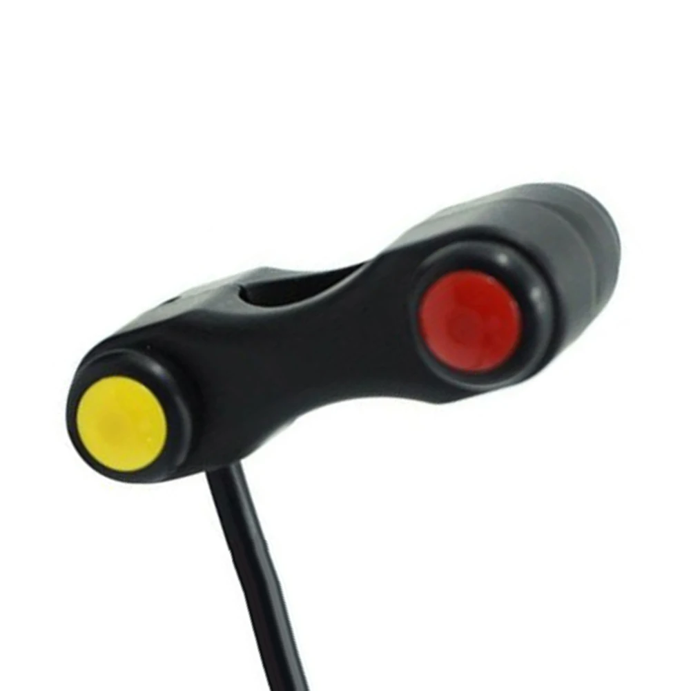 

Motorcycle Headlight Switch 12V 78 ATV Handlebar Hazard 2 Push Buttons Red/Yellow Suitable for Motorcycles and Motorcycle ATVs