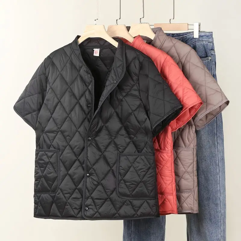 

Мужской хлопковый жилет Jaet Button ort Sve с воротником-стойкой, внутренняя защита от плеча, зимнее теплое полиэфирное волокно