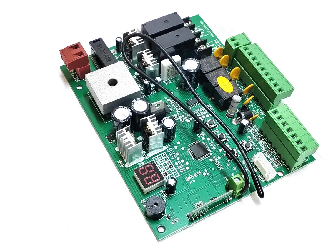 

Плата управления для привода распашных ворот 24VDC, основная плата с опциональным пультом дистанционного управления