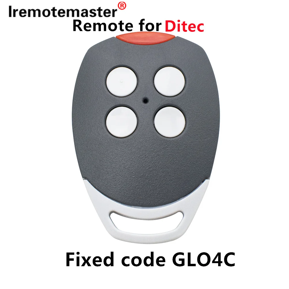 

For Ditec Fixed Code 433.92MHz Compatible with GOl4C Garage Door Remote Control 4 Buttons Gate Openers Command Replacement