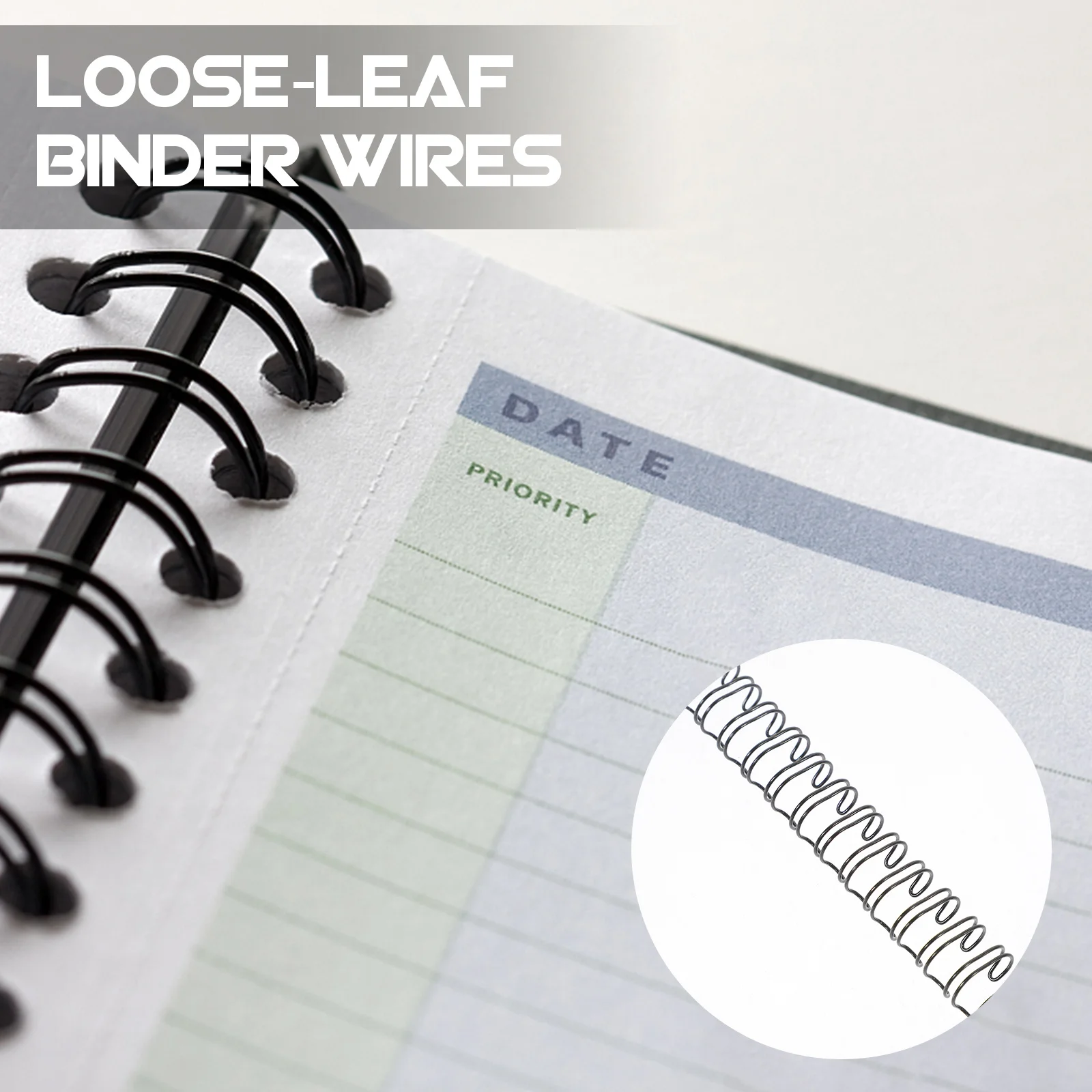 

100pcs Iron Loose Leaf Binder Rings 21Mm Spiral Binding Coils For Notebook Calendar Diy Repair Replacement Binder Accessories