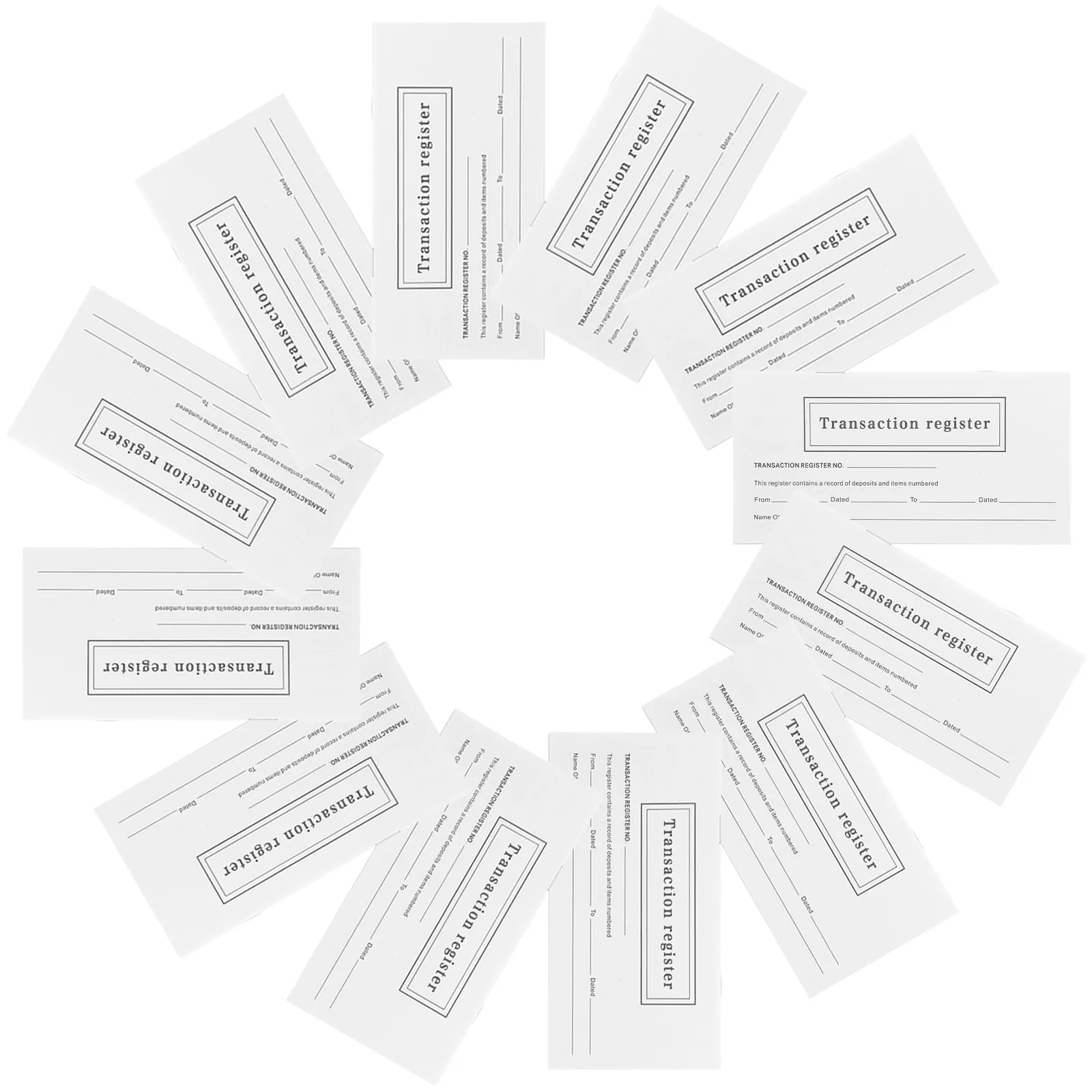 

20 упаковок бланков для личных чековых книжек, журнал учета транзакций, для отслеживания платежей, депозитов, дебетовых карт, финансовых операций, для малого бизнеса