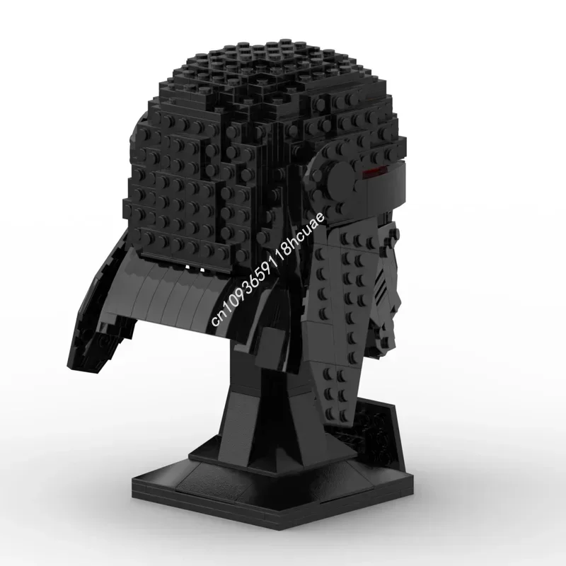 518PCS Star Battle Second Sister Helmets Model Moc Building Blocks Stacking Bricks Creative Educational Toys Kid Gift Diy