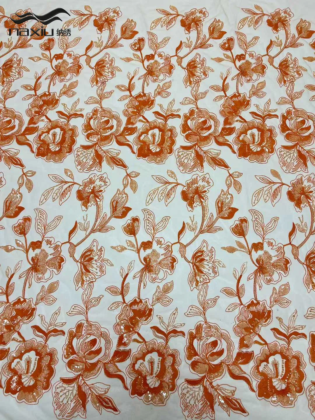 

Madison High Quality 2026 Lace Fabric Nigerian African Beads Lace Fabrics Latest Sequins Lace Fabric 5 Yards For Wedding Dresses