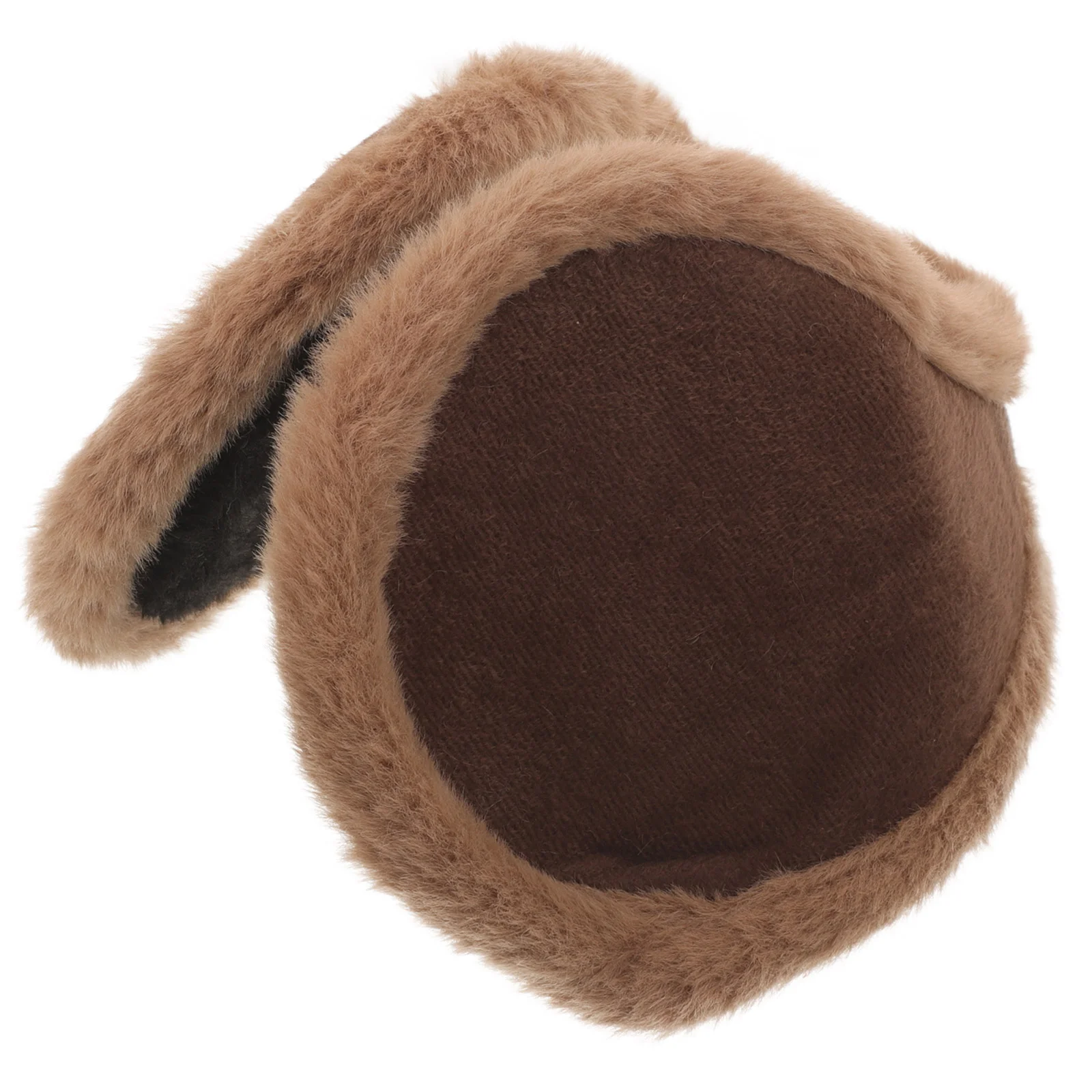 Antifreeze ป้องกันหูกระเป๋าฤดูหนาวการ์ตูน Earmuff Plush Tab นํากลับมาใช้ใหม่ครอบคลุม Cozy